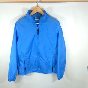 L.L. Bean Vintage Blue Rain-Jacket